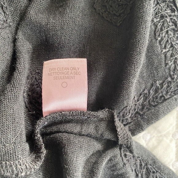 Calypso ST Barth Dress/ Cover Up With Sequins & Embroidery Black Size XS - Picture 9 of 9